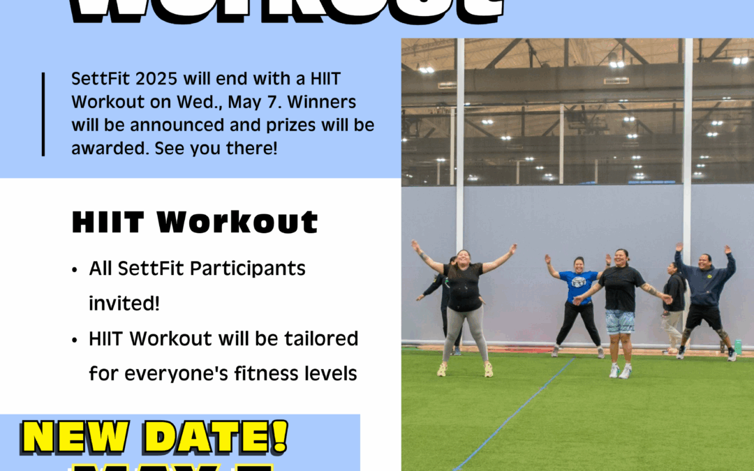 SettFit 2025 Winners Announcement/HIIT Workout Event to be held May 7
