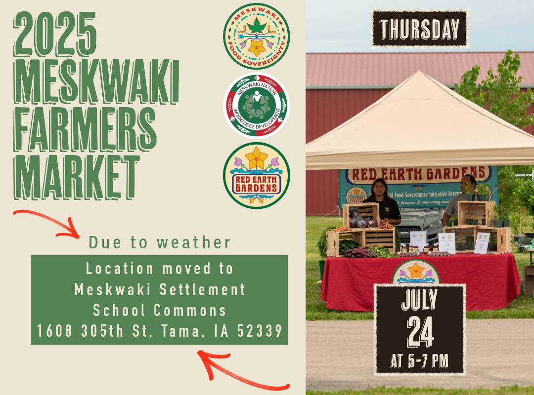 Farmers Market Moved to School