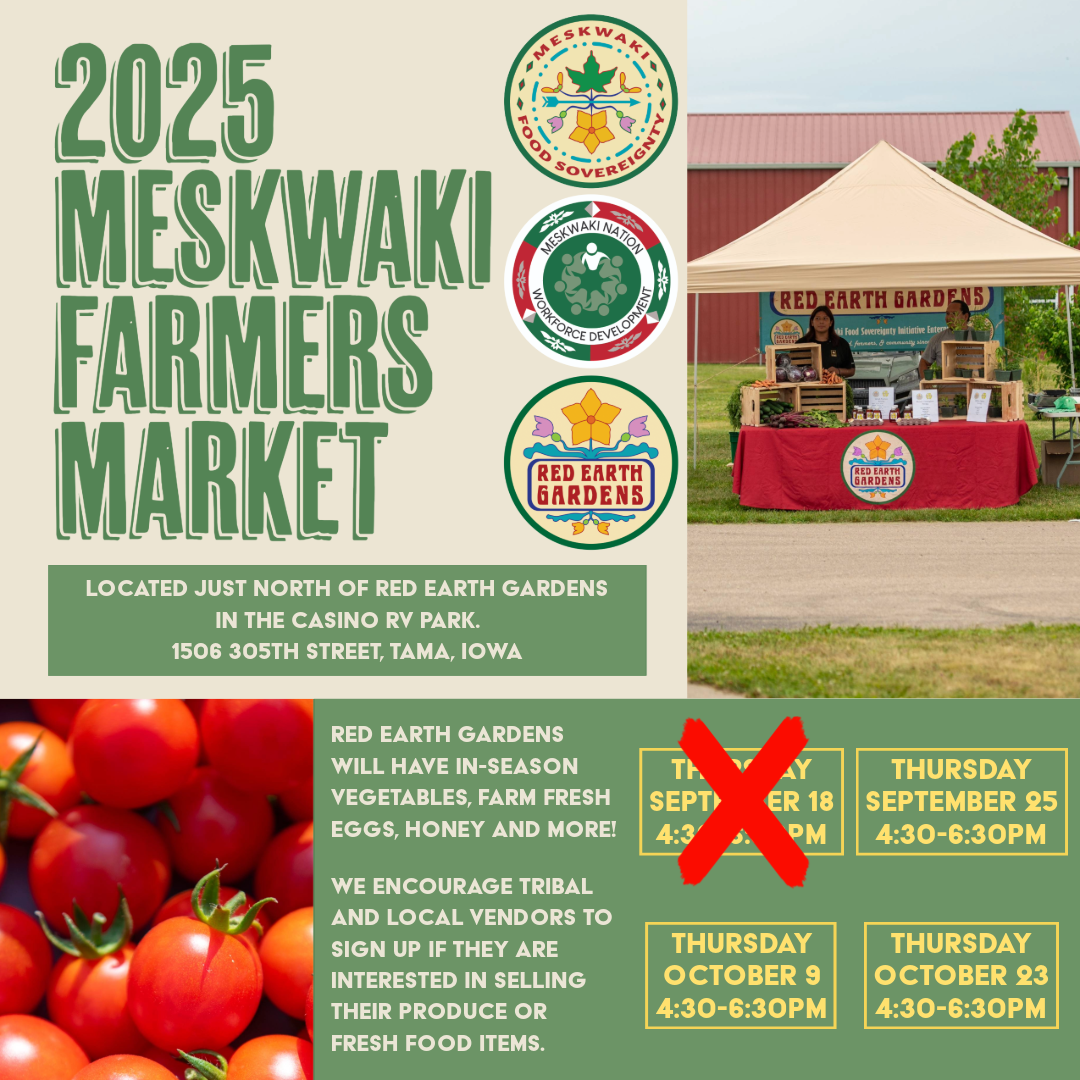 REG Thu., September 18th Farmers Market Canceled