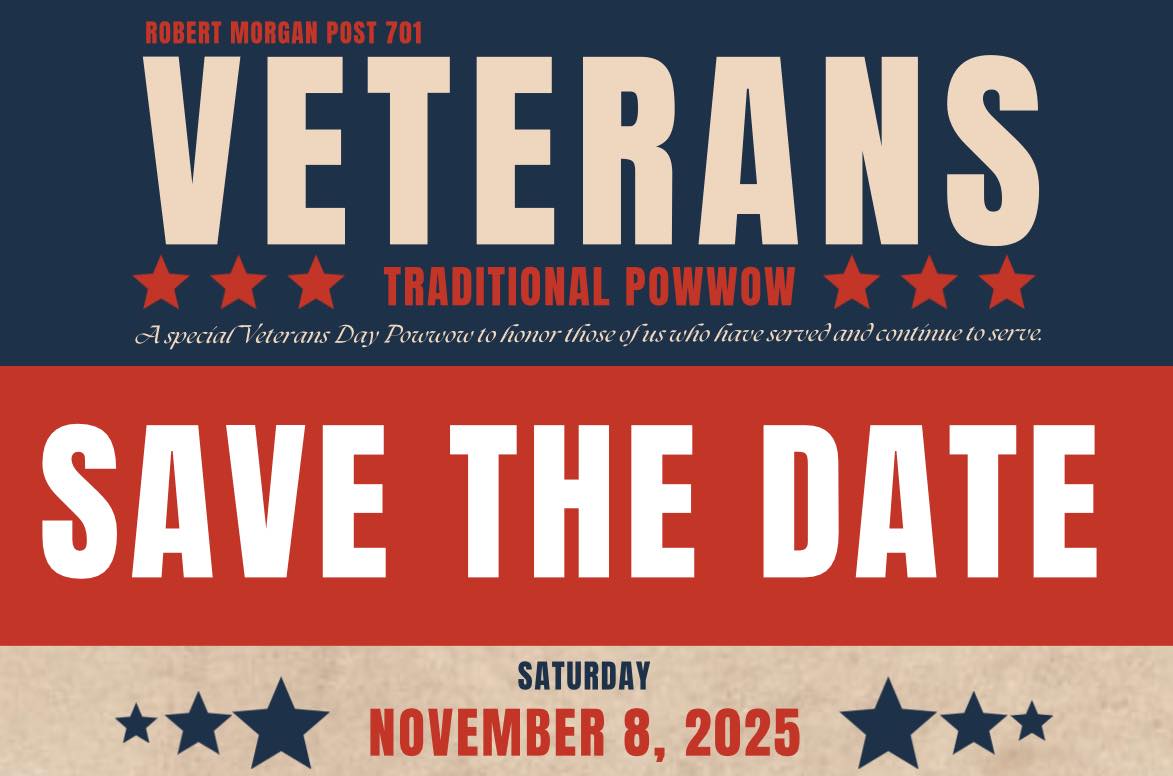 Save the Date: Meskwaki Veterans Powwow to be held November 8