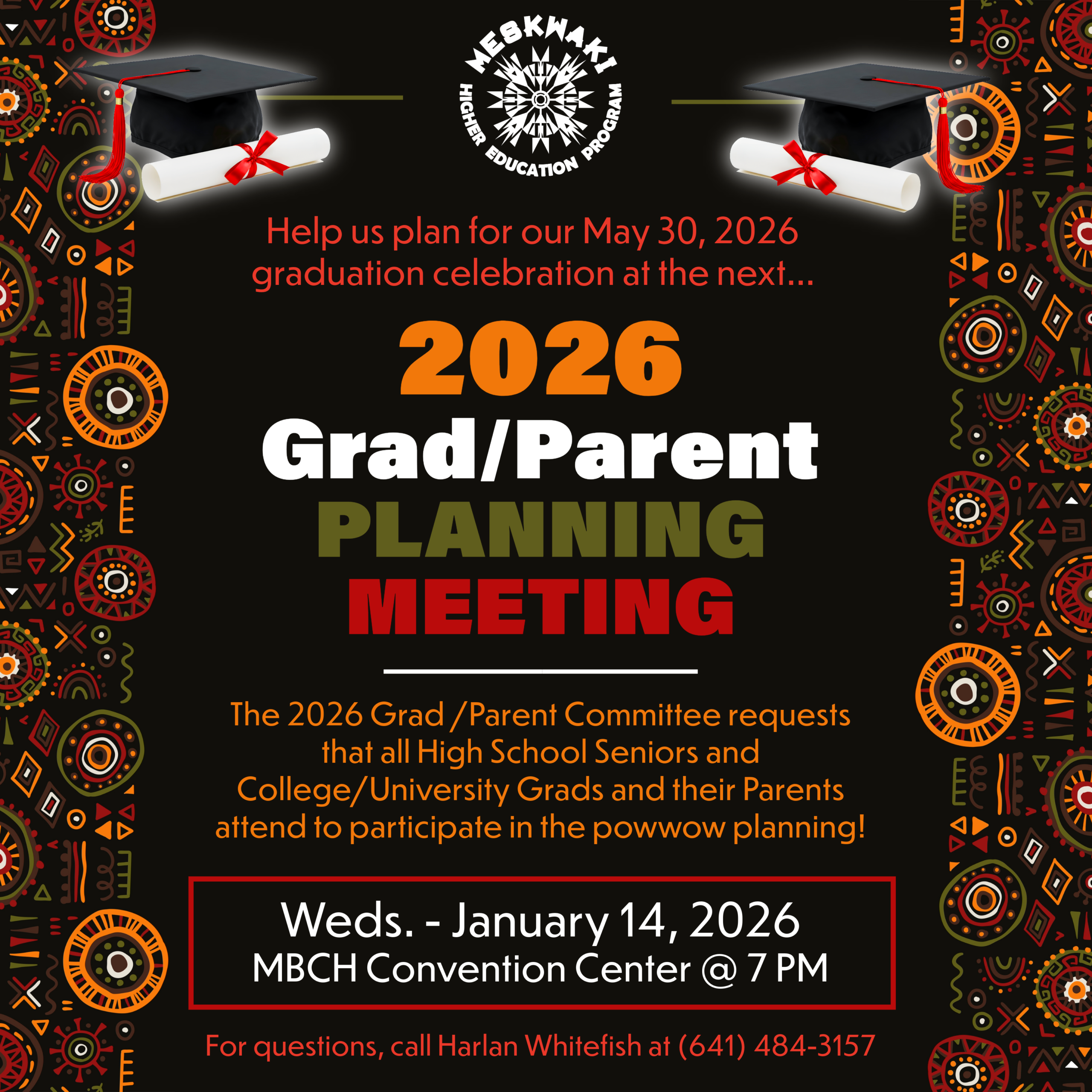 2026 Graduation Powwow Planning Meeting