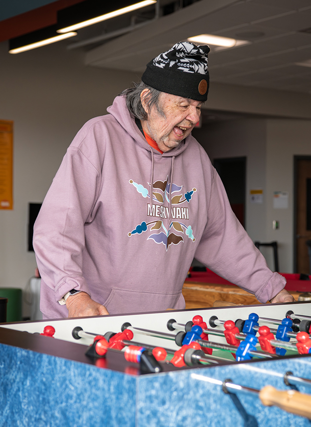 Foosball Fun at the Rec Center