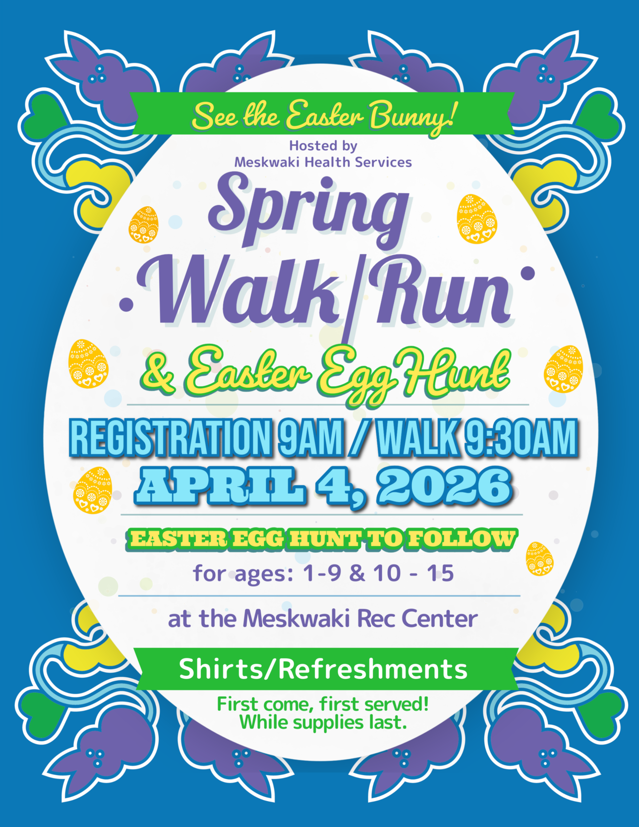 Event Update: Spring Walk/Run & Easter Egg Hunt Moved to April 4 ...