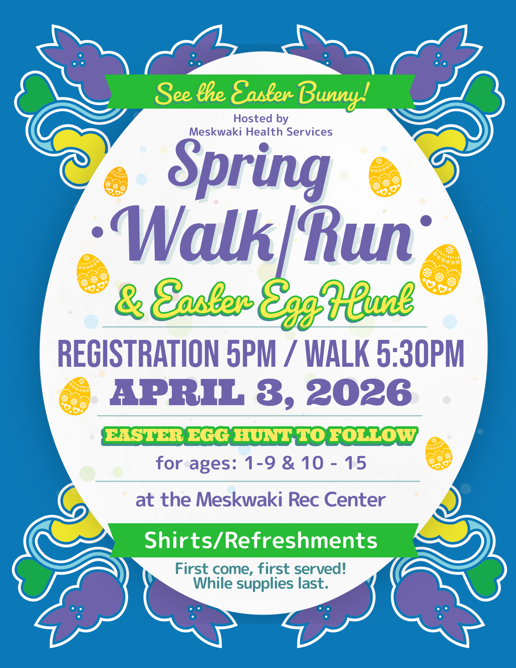 Meskwaki Health Clinic to host Spring Walk/Run on April 3