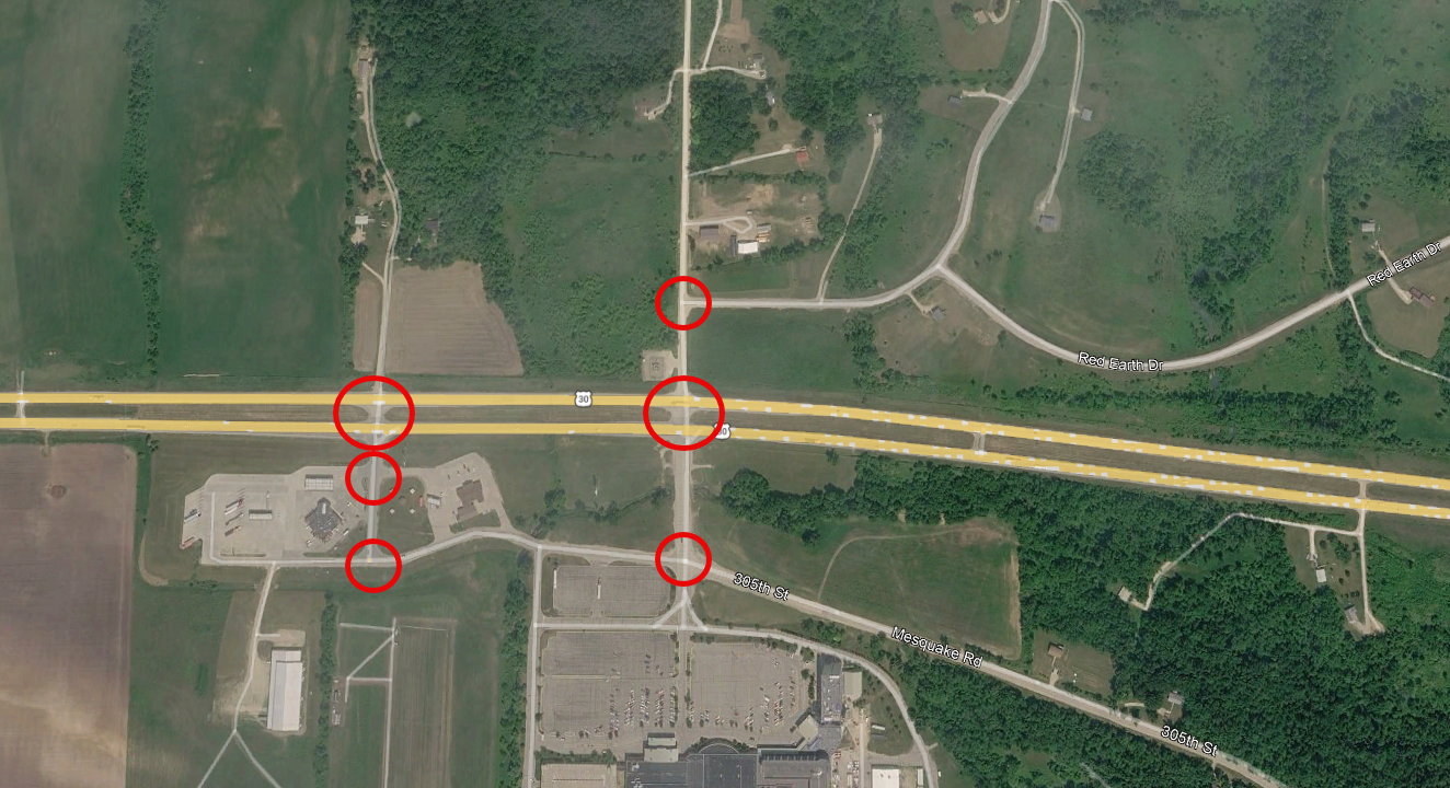 Notice of Temporary Camera Installation on Hwy 30