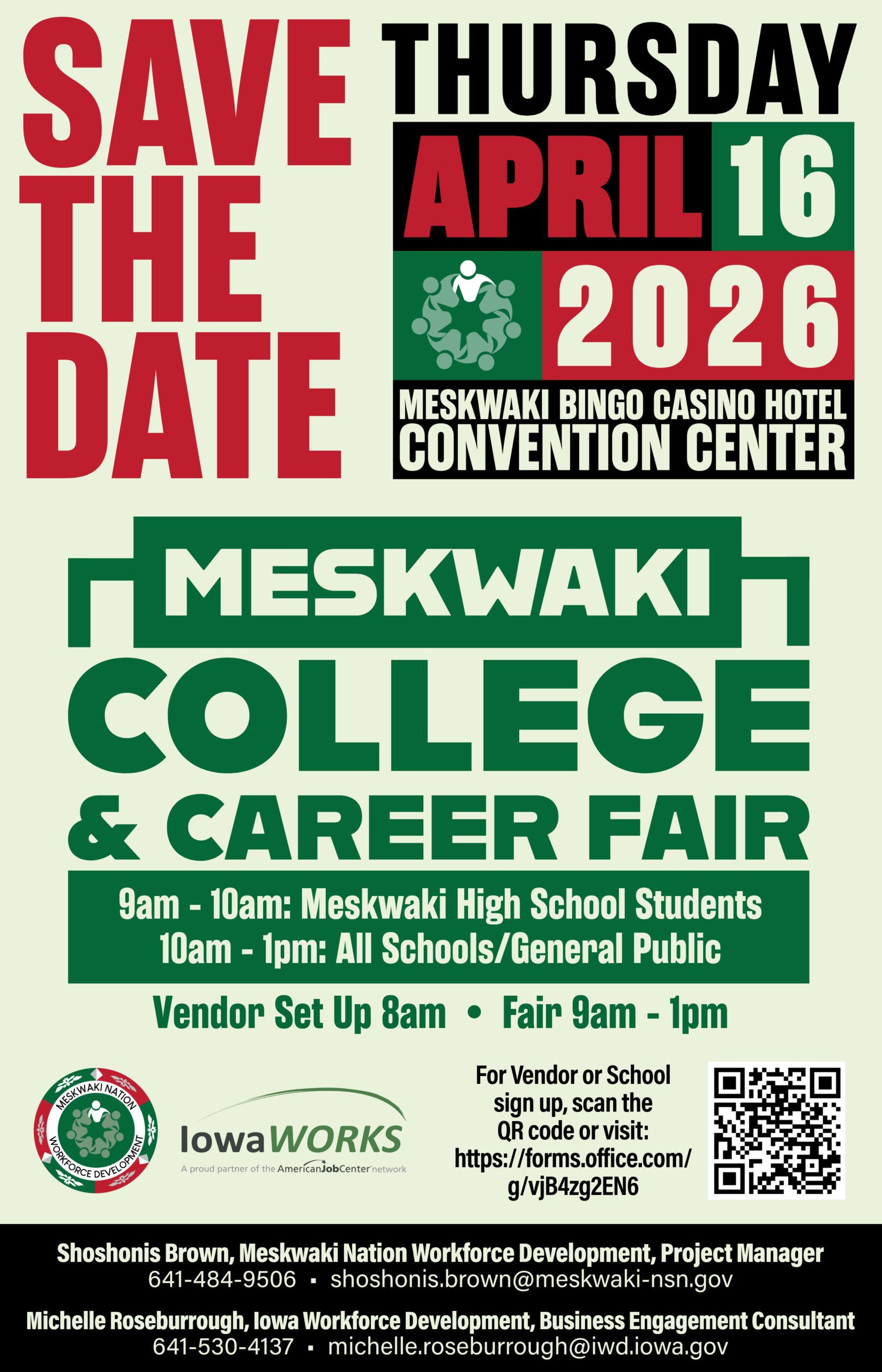 Meskwaki College and Career Fair
