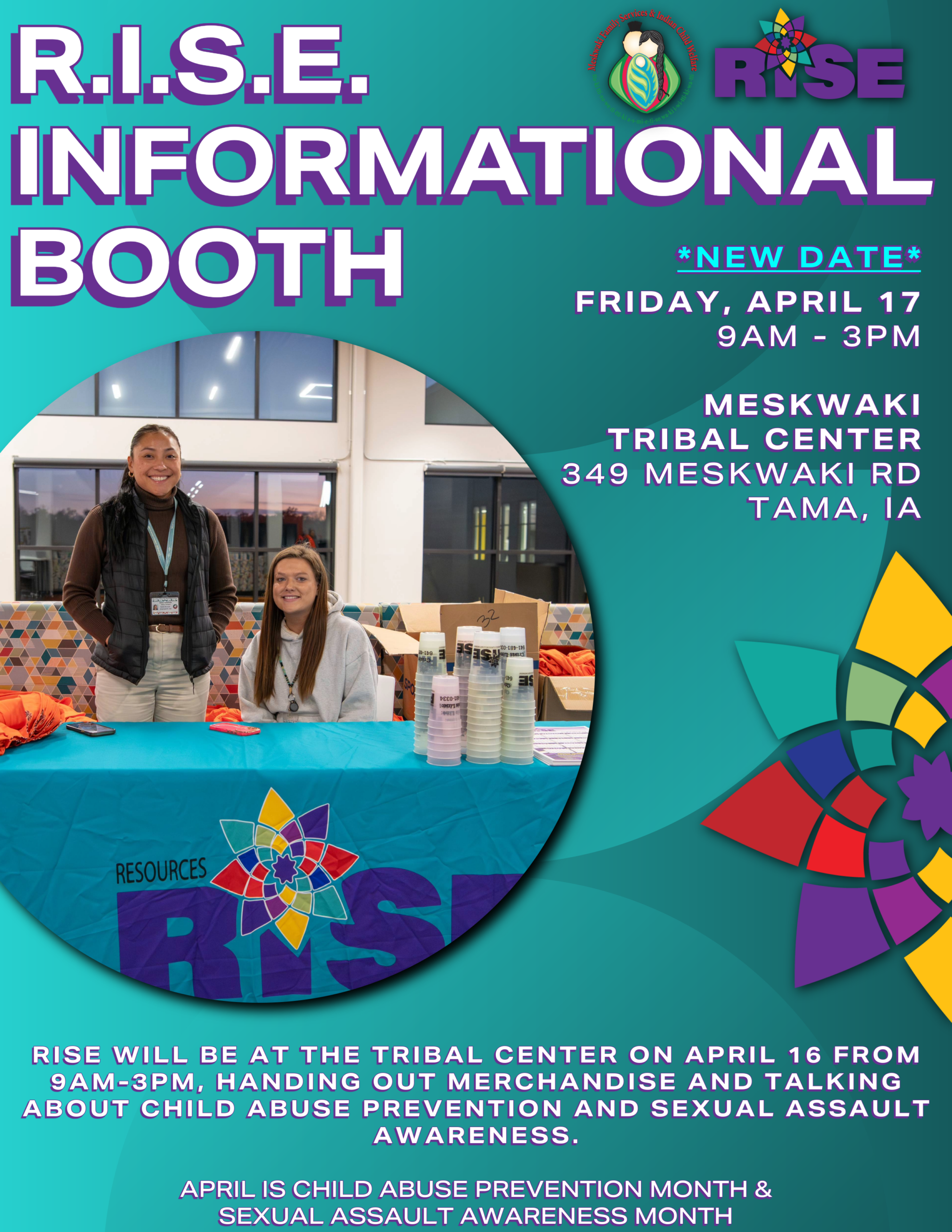 RISE to host an Informational Booth on April 17