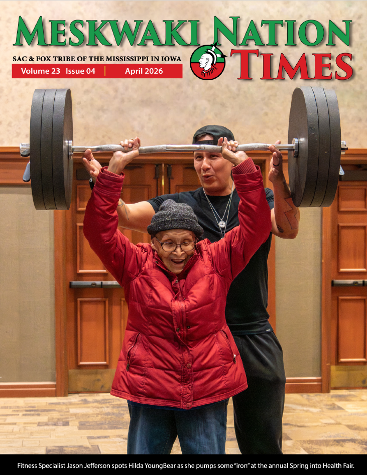April Meskwaki Nation Times