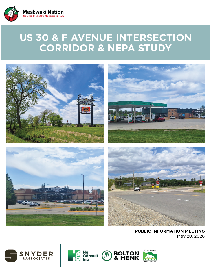 US Hwy 30 and F Ave Project Study Information