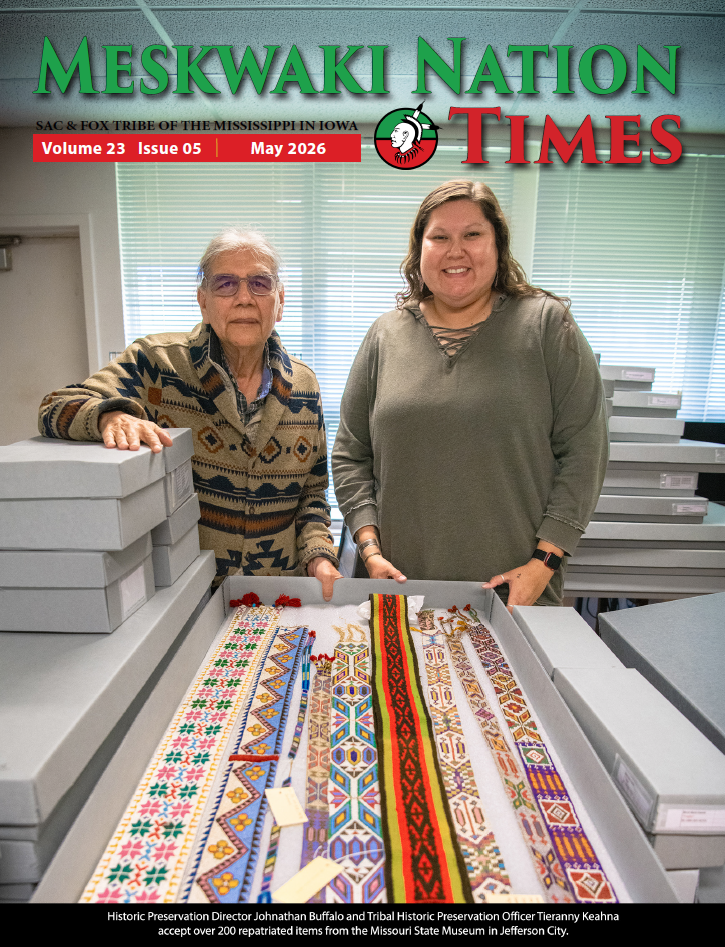 May Edition, Meskwaki Nation Times 2026