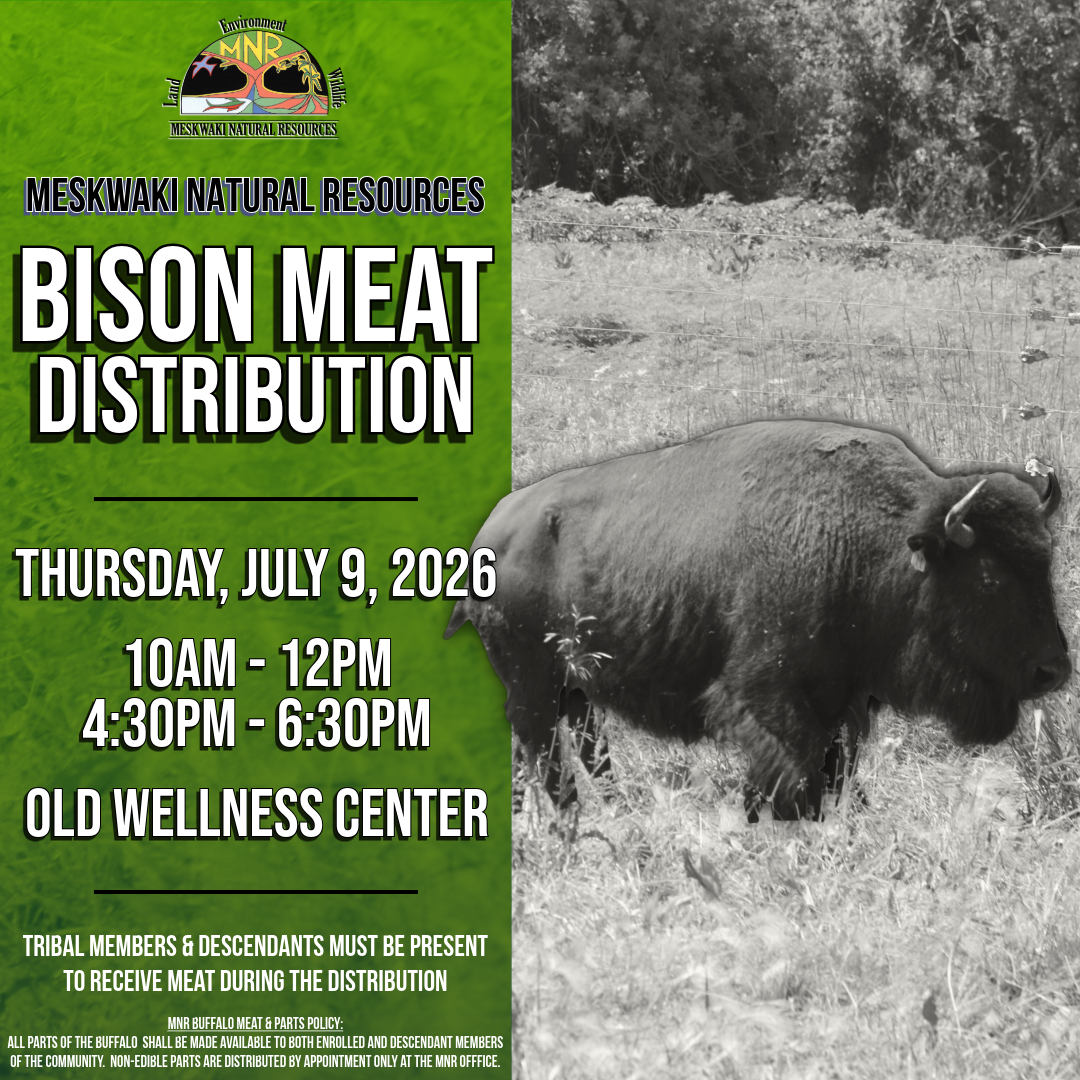 MNR to hold Bison Meat Distribution on July 9