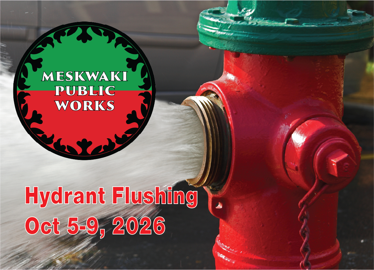 Public Works Announces Hydrant Flushing